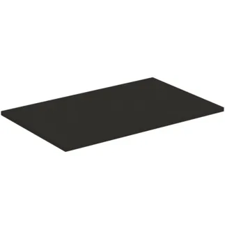 IDEAL STANDARD I.LIFE B - Umyvadlová deska 802x507x16 mm v karbonově šedé matné barvě - Dřevo z udržitelných zdrojů #T5282NV - karbonově šedá