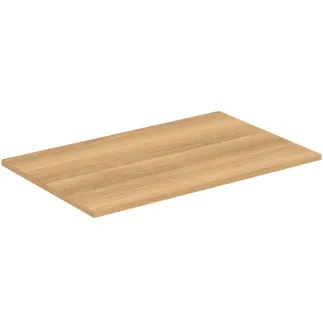IDEAL STANDARD I.LIFE B - Umyvadlová deska 802x507x16 mm v barvě dub Hamilton - Dřevo z udržitelných zdrojů #T5282NX - Přírodní dub