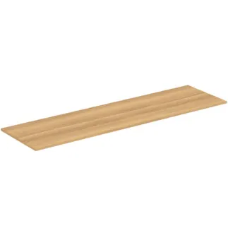 IDEAL STANDARD I.LIFE B - Umyvadlová deska 1803x507x16 mm v barvě dub Hamilton - Dřevo z udržitelných zdrojů #T5286NX - Přírodní dub