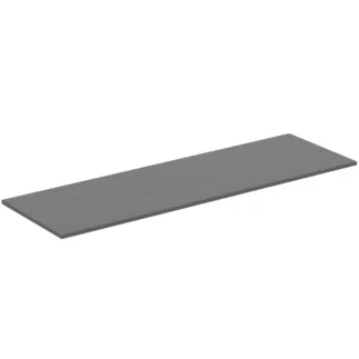 IDEAL STANDARD I.LIFE B - Vanity top 1603x507x16 mm v béžové matné barvě - Dřevo z udržitelných zdrojů #T5285NG - quartz grey