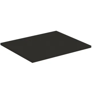 IDEAL STANDARD I.LIFE B - Umyvadlová deska 602x507x16 mm v matné karbonově šedé barvě - Dřevo z udržitelných zdrojů #T5281NV - karbonově šedá