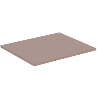 IDEAL STANDARD I.LIFE B - Umyvadlová deska 602x507x16 mm v béžové matné barvě - Dřevo z udržitelných zdrojů #T5281NH - Greige