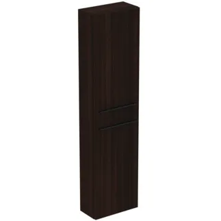 IDEAL STANDARD I.LIFE S - Skříň 400x210x1600 mm v barvě kávový dub, 2 dveře - Předmontováno, dřevo z udržitelných zdrojů #T5288NW - Kávový dub