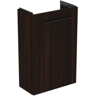 IDEAL STANDARD I.LIFE S - Vanity unit 410x205x630 mm v barvě kávový dub, 1 dvířka - SoftClosing, Úspora místa, Předmontováno, Dřevo z udržitelných zdrojů #T5296NW - Kávový dub