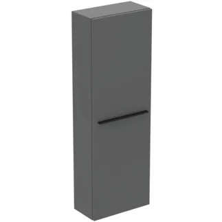 IDEAL STANDARD I.LIFE S - Skříň 400x210x1200 mm v béžové matné barvě, 1 dveře - Předmontováno, dřevo z udržitelných zdrojů #T5289NG - křemenná šedá