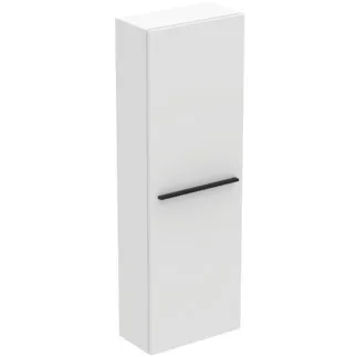 IDEAL STANDARD I.LIFE S - Skříňka 400x210x1200 mm v bílé barvě, 1 dveře - Předmontovaná, dřevo z udržitelných zdrojů #T5289DU - Bílá