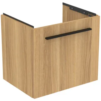 IDEAL STANDARD I.LIFE S - Toaletní stolek 500x375x440 mm v dubu Hamilton, 1 zásuvka - SoftClosing, Úspora místa, Předmontováno, Dřevo z udržitelných zdrojů #T5290NX - Přírodní dub