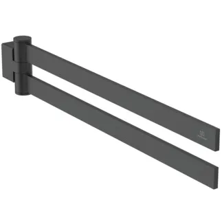 IDEAL STANDARD CONCA - Držák na ručníky 25x447x79 mm v černé barvě #T5395XG - Silk Black