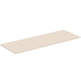 IDEAL STANDARD I.LIFE B - Umyvadlová deska 1403x507x16 mm v pískově béžové matné barvě - Dřevo z udržitelných zdrojů #T5321NF - Pískově béžová barva