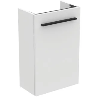 IDEAL STANDARD I.LIFE S - Toaletní stolek 354x202x555 mm v bílé barvě, 1 dvířka - SoftClosing, Úspora místa, Předmontováno, Dřevo z udržitelných zdrojů #T5302DU - Bílá