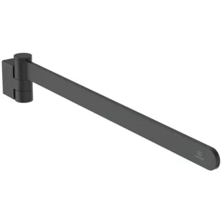 IDEAL STANDARD CONCA - Držák na ručníky 25x447x64 mm v černé barvě #T5394XG - Silk Black
