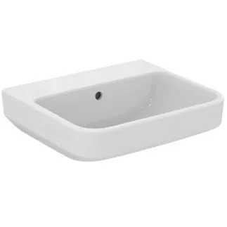 IDEAL STANDARD I.LIFE B - Umyvadlo 500x440x180 mm, bílé lesklé, bez otvoru pro baterii, s přepadem - SmartGuard+ #T5337HY - White (SmartGuard)
