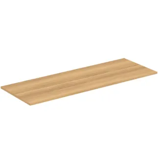 IDEAL STANDARD I.LIFE B - Umyvadlová deska 1403x507x16 mm v barvě dub Hamilton - Dřevo z udržitelných zdrojů #T5321NX - Přírodní dub