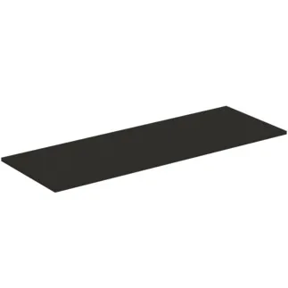 IDEAL STANDARD I.LIFE B - Umyvadlová deska 1403x507x16 mm v uhlíkově šedé matné barvě - Dřevo z udržitelných zdrojů #T5321NV - uhlíkově šedá