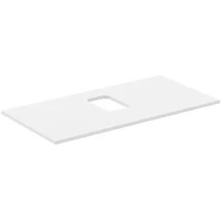 IDEAL STANDARD I.LIFE B - Umyvadlová deska 1002x507x16 mm v bílé barvě - Dřevo z udržitelných zdrojů #T5411DU - Bílá