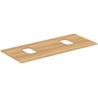 IDEAL STANDARD I.LIFE B - Umyvadlová deska 1202x507x16 mm v barvě dub Hamilton - Dřevo z udržitelných zdrojů #T5412NX - Přírodní dub