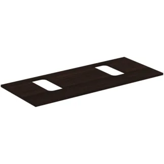IDEAL STANDARD I.LIFE B - Umyvadlová deska 1202x507x16 mm v barvě kávový dub - Dřevo z udržitelných zdrojů #T5416NW - Kávový dub