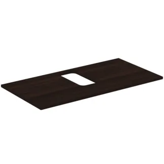 IDEAL STANDARD I.LIFE B - Umyvadlová deska 1002x507x16 mm v barvě kávový dub - Dřevo z udržitelných zdrojů #T5415NW - Kávový dub