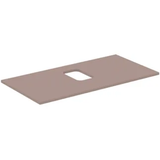 IDEAL STANDARD I.LIFE B - Umyvadlová deska 1002x507x16 mm v béžové matné barvě - Dřevo z udržitelných zdrojů #T5411NH - Greige