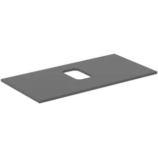 IDEAL STANDARD I.LIFE B - Umyvadlová deska 1002x507x16 mm v béžové matné barvě - Dřevo z udržitelných zdrojů #T5411NG - křemen šedý