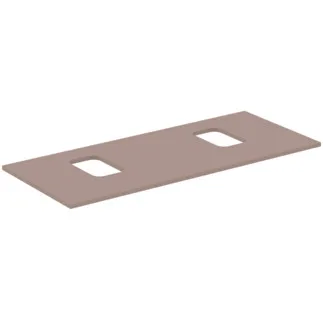 IDEAL STANDARD I.LIFE B - Umyvadlová deska 1202x507x16 mm v béžové matné barvě - Dřevo z udržitelných zdrojů #T5412NH - Greige