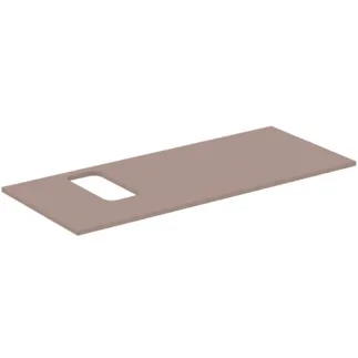 IDEAL STANDARD I.LIFE B - Umyvadlová deska 1202x507x16 mm v béžové matné barvě - Dřevo z udržitelných zdrojů #T5458NH - Greige