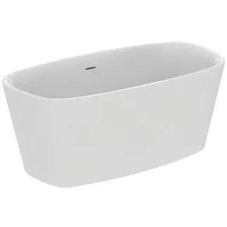 IDEAL STANDARD DEA - Volně stojící vana 1500x750x610 mm v bílé lesklé barvě, bez otvoru pro baterii, s přepadem, bez výsuvného odpadu - odolná proti detergentům, odolná proti světlu #T546401 - bílá (Alpine)
