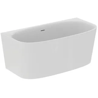 IDEAL STANDARD DEA - Volně stojící vana 1500x750x610 mm v bílé lesklé barvě, bez otvoru pro baterii, s přepadem, bez výsuvného odpadu - odolná proti detergentům, odolná proti světlu #T546501 - bílá (Alpine)