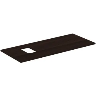 IDEAL STANDARD I.LIFE B - Umyvadlová deska 1202x507x16 mm v barvě kávový dub - Dřevo z udržitelných zdrojů #T5457NW - Kávový dub