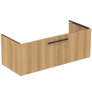 IDEAL STANDARD I.LIFE B - Toaletní stolek 1200x505x440 mm, dub Hamilton, 1 zásuvka - SoftClosing, Předmontováno, Dřevo z udržitelných zdrojů #T5515NX - Přírodní dub