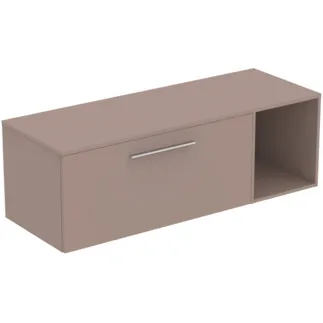 IDEAL STANDARD I.LIFE B - Nábytkový balíček 1403x507x456 mm v béžové matné barvě - SoftClosing, dřevo z udržitelných zdrojů #T5763NH - Greige