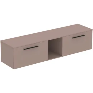 IDEAL STANDARD I.LIFE B - Nábytkový balíček 2003x507x456 mm v béžové matné barvě - SoftClosing, dřevo z udržitelných zdrojů #T5849NH - Greige