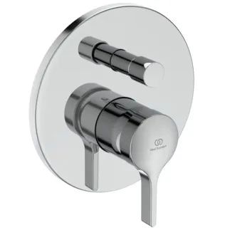IDEAL STANDARD MELANGE - Koupelnová baterie UP kit 2 185x203 mm v chromu, nutná sada 1 (A2650), 23,0 l/min (3 bar) - technologie Click, EPD, povrch SmartShine #A4275AA - chrom
