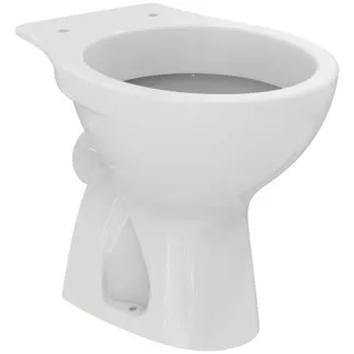 IDEAL STANDARD EUROVIT - Podlahový klozet 360x500x395 mm v bílé lesklé barvě, plné splachování CL1 5,9 - 6 l/min, horizontální odtok - CL1, bezokrajová splachovací technologie RimLS #W333101 - Bílá (Alpine)