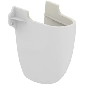 IDEAL STANDARD EUROVIT - Nástěnný sloupek 240x280x375 mm v bílém lesku #W333001 - Bílá (Alpská)