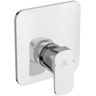 IDEAL STANDARD TONIC II - Sprchová baterie pod omítku 2 163x84x180 mm v chromu, nutná sada 1 (A1000), 25 l/min (3 bar) - technologie Click, EPD, povrch SmartShine, certifikát NF. UPOZORNĚNÍ: Tento výrobek se přestává vyrábět a je nahrazen výrobkem A7636AA. Chrom #A6339AA