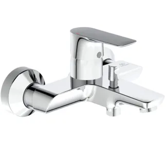 IDEAL STANDARD CONNECT AIR - nástěnná vanová baterie 207x193x121 mm, svislá vzdálenost od středu výtoku 174 mm, chrom, 22,0 l/min (3 bar) - technologie Click, EPD, FirmaFlow, povrch SmartShine #A7033AA - chrom