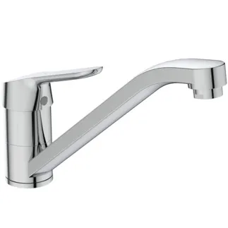 IDEAL STANDARD CERAFLEX - Kuchyňská baterie 47x267x172 mm, svislá vzdálenost od středu výtoku 228 mm, chrom, 9 l/min (3 bary) - EasyFix, BlueStart, Click technologie, EPD, FirmaFlow, SmartShine povrch #BC129AA - chrom