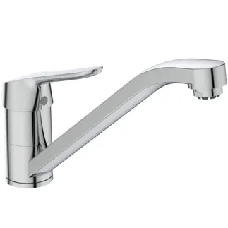 IDEAL STANDARD CERAFLEX - Kuchyňská baterie 47x267x172 mm, svislá vzdálenost od středu výtoku 228 mm, chrom, 6 l/min (3 bary) - EasyFix, perlátor, BlueStart, technologie Click, EPD, FirmaFlow, povrch SmartShine #BC130AA - chrom