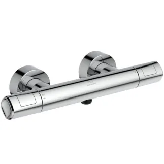 IDEAL STANDARD CERATHERM T100 - sprchová baterie AP 325x103x70 mm v chromu, 22 l/min (3 bary) - termostatická funkce, úspora vody a energie, CoolBody, bezpečnostní zámek, povrch SmartShine, certifikát NF #A7229AA - chrom