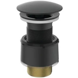 IDEAL STANDARD Neuzavíratelný dřík ventilu 72x72 mm v černé barvě #J3291XG - Silk Black