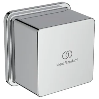 IDEAL STANDARD IDEALRAIN - Nástěnný připojovací oblouk 59x60x59 mm v chromu #BC772AA - Chrome