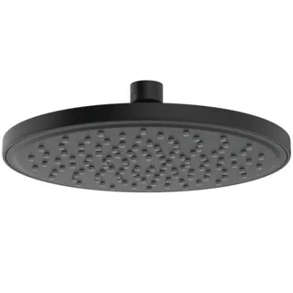 IDEAL STANDARD IDEALRAIN - Sprchová hlavice 200x59x200 mm v černé barvě, 12 l/min (3 bary) - perlátor #BD140XG - Silk Black
