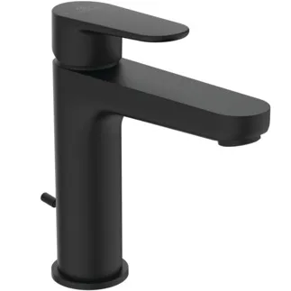 IDEAL STANDARD CERAFINE MODEL O - Umyvadlová baterie 50x185x176 mm, svislá vzdálenost od středu výpusti 125 mm, černá, 3,8 l/min (3 bar), s výsuvným odpadem - EasyFix, perlátor, EPD, FirmaFlow #BC699XG - Silk Black