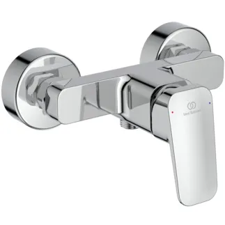 IDEAL STANDARD CERAPLAN - Nástěnná sprchová baterie 207x147x117 mm, chrom, 20,0 l/min (3 bary) - EPD, povrch SmartShine, certifikát NF #BD250AA - Chrom