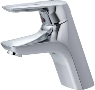 IDEAL STANDARD CERAMIX BLUE - umyvadlová baterie 55x181x153 mm, svislá vzdálenost od středu výpusti 135 mm, chrom, 11 l/min (3 bar), bez výsuvného odpadu - EasyFix, technologie Click, CoolBody, EPD, FirmaFlow, technologie IdealPure, povrch SmartShine #A5647AA - chrom