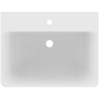 IDEAL STANDARD CONNECT - Umyvadlo 600x460x175 mm v bílém lesku, 1 otvor pro baterii, s přepadem #E714101 - Bílá (Alpine), obrázek 4