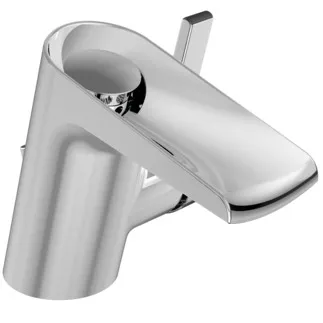IDEAL STANDARD MELANGE - umyvadlová baterie 96x154x122 mm, chrom, 5 l/min (3 bar), s výsuvným odpadem - EasyFix, perlátor, omezovač průtoku, EPD, povrch SmartShine #B8630AA - chrom