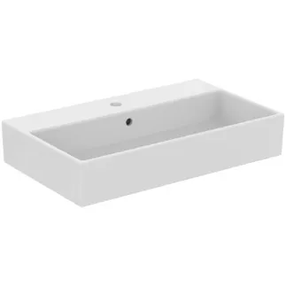 IDEAL STANDARD STRADA - Umyvadlo 700x420x150 mm v bílém lesku, 1 otvor pro baterii, s přepadem #K078201 - Bílá (Alpine)