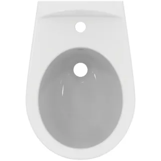 IDEAL STANDARD EUROVIT - Nástěnný bidet 360x520x350 mm, bílý lesklý, 1 otvor pro baterii, s přepadem #V493101 - Bílá (Alpine), obrázek 5